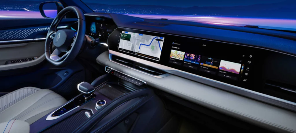 2026 그랑콜레오스 가솔린 하이브리드 실내